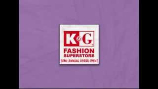 TV Commercial  KampG Fashion Superstore  Semi Annual Dress Event [upl. by Roselyn]