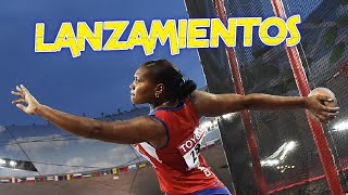 Lanzamientos en el atletismo [upl. by Nosnirb]