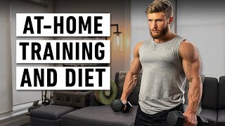 How To Build Muscle At Home ScienceBased Workouts No Equipment Needed [upl. by Chessy]