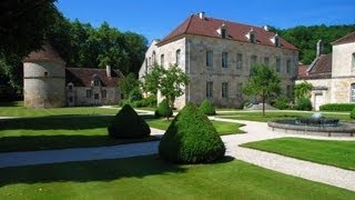 Abbaye de Fontenay  The exquisite World Heritage UNESCO site  Hotel Barging in France [upl. by Lyns]