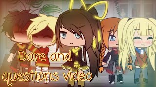 Dare and questions video Drarry dare video Gacha life [upl. by Henricks]