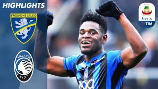 Frosinone 05 Atalanta  Zapata Scores Four Times in Thrashing  Serie A [upl. by Sirovat333]