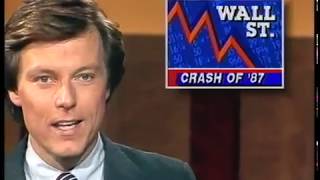 The 1987 stock market crash Original news report [upl. by Salene939]