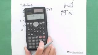 Scientific Calculator Complex Numbers Operations 1 [upl. by Sancho]