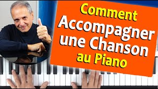 Comment accompagner une chanson au piano facilement Le secret des pianistes professionnels Tuto [upl. by Gav]