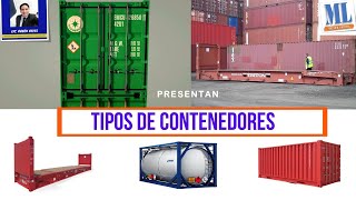 Tipos de contenedores Maritimos final [upl. by Enyrb]