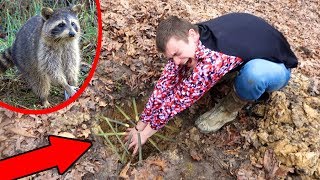 Primitive Survival Trapping DO NOT TRY AT HOME [upl. by Gibb]