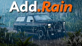 How to add rain  BeamNG [upl. by Dustman]