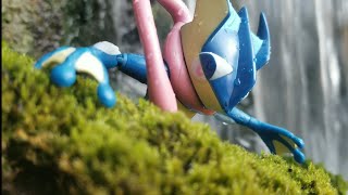 Pokémon Figure Review Greninja quotThe Search for Ashquot Episode 7 [upl. by Nnaik]