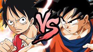 LUFFY VS GOKU RAP BATTLE  RUSTAGE ft Shao Dow [upl. by Burkhard]