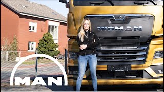 WOMAN Driver – We join trucker Julia Beitler for a day [upl. by Aevin]