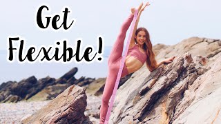 Do these 5 Stretches to get Flexible Stretch Band Stretches [upl. by Accire701]