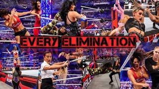 EVERY WWE WOMENS ROYAL RUMBLE ELIMINATIONS [upl. by Bohlin290]