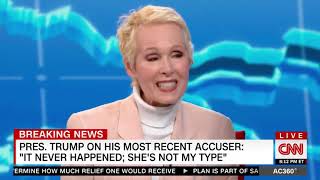 E Jean Carroll on Anderson Cooper quotI wasnt forcedquot [upl. by Sauls]