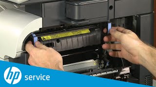 Replace the Fuser  HP LaserJet Enterprise 500 Color MFP M575  HP Support [upl. by Crandell]