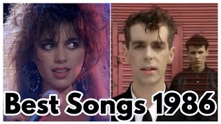 BEST SONGS OF 1986 [upl. by Leonore]