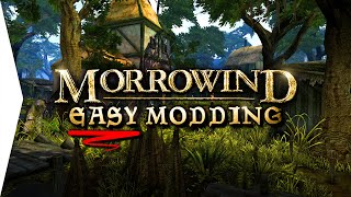 Easy Guide for Modding MORROWIND with Amazing Graphics in 30 Minutes  Super Simple Modlist [upl. by Nyrok872]