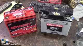 BMW K1200LT and the PC680MJ Odyssey Extreme Battery [upl. by Ecnahs463]