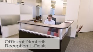 Modern Receptionist Desk  NBF [upl. by Naesal]