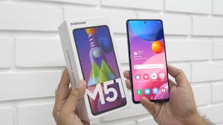 Samsung Galaxy M51 with 7000mAh Battery Unboxing amp Overview [upl. by Lleral]