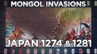 Mongols Invasions of Japan 1274 and 1281 DOCUMENTARY [upl. by Azila]