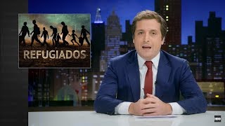 GREG NEWS com Gregório Duvivier  REFUGIADOS [upl. by Guadalupe]