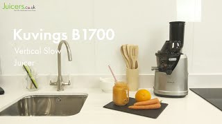 Kuvings B1700 Vertical Slow Juicer  Juicer Review [upl. by Alphonsine32]