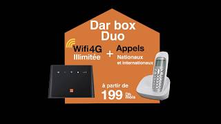 Internet 4G illimité  Orange Dar Box Duo [upl. by Etiragram]