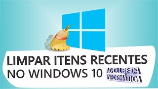 Como Limpar Itens Recentes no windows 10 [upl. by Ber968]