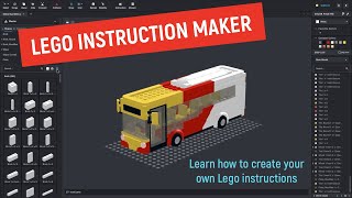 Bricklink Studio How To Create Lego Instructions  PART 3 Instruction Maker [upl. by Jagir]