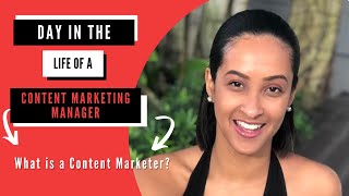 Day in the Life of a Content Marketing Manager [upl. by Letnoj]