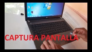 Como hacer captura de pantalla en hp probook EN CUALQUIER COMPUTADORA Método universal [upl. by Daffie441]