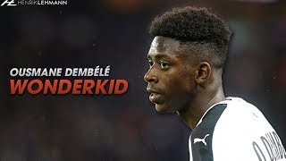 18 Year Old Ousmane Dembélé  Stade Rennais  Goals amp Skills [upl. by Nixon]