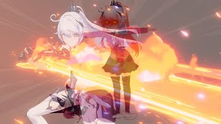 Herrscher of Flamescion Experience Honkai Memes [upl. by Anaeirb975]