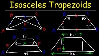 Isosceles Trapezoids [upl. by Eilsil]