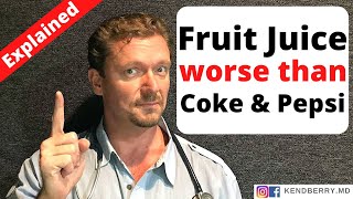 Fruit Juices WORSE than Soft Drinks Here’s Why [upl. by Aivirt320]