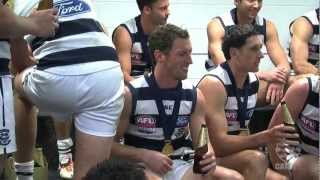 Inner Sanctum  Post 2011 AFL Grand Final win  Geelong Football Club [upl. by Lapham]