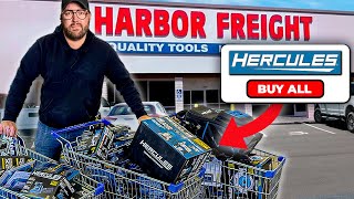 I Bought Every Hercules Tool at Harbor Freight [upl. by Zined]