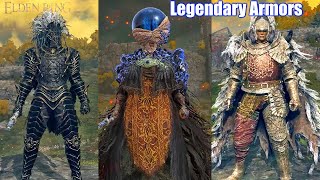 Elden Ring  All Legendary Armor Sets Showcase [upl. by Aloek402]