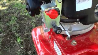 How To Start A TroyBilt Tiller [upl. by Ylro]