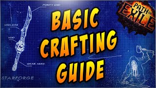 POE  Basic Crafting Guide for Beginners  Path of Exile [upl. by Nywloc876]