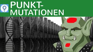 Punktmutationen Stumme Mutation Missense Mutation Fehlsinn Nonsense Mutation  2  Genetik [upl. by Felicity]