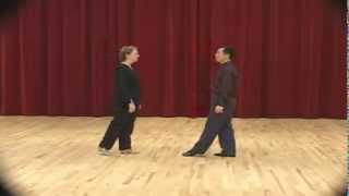 Beginner Cha Cha  The Basic Step Ballroom Dance Lesson [upl. by Tisman]