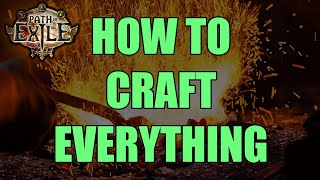 Beginner to Advanced FULL Crafting Crash Course  Path of Exile Guide [upl. by Sedecrem]