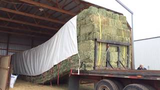 Unloading Hay the Easy Way [upl. by Corby723]