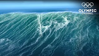 Are these the largest Waves ever surfed  Nazare 2020 The Beast Awakens [upl. by Flannery]