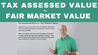 Tax Assessed Value VS Fair Market Value [upl. by Eelahc]