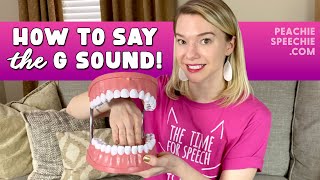 How to say the G sound by Peachie Speechie [upl. by Ephram]