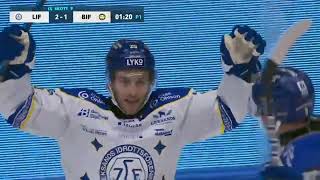 Highlights  Leksands IF  Brynäs IF [upl. by Nevai]