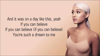 Ariana Grande  REM Lyrics [upl. by Lavery]